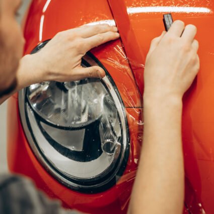 Instalación de PPF carro