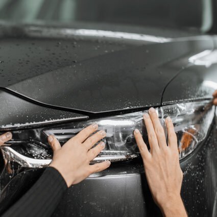 Instalación de PPF en carro