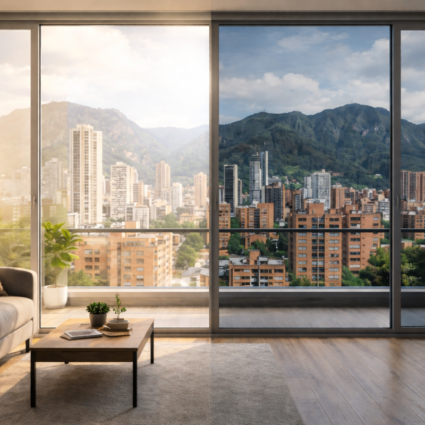 Instalación de polarizado arquitectónico en Colombia control solar y seguridad