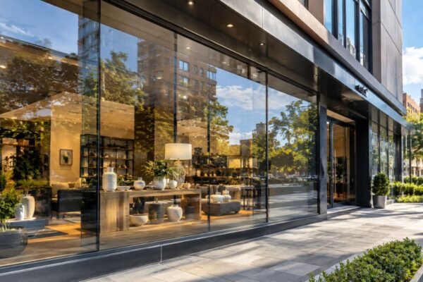 Películas arquitectónicas para vitrinas comerciales