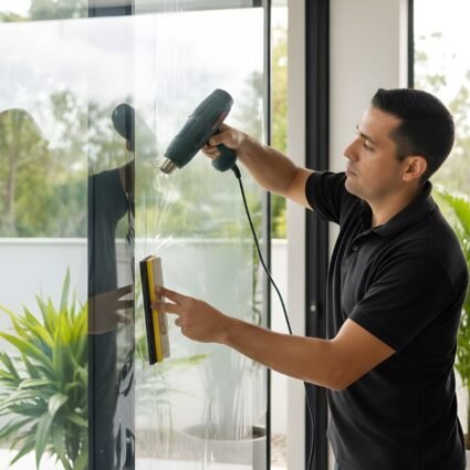 Películas de control solar para vidrios arquitectónicos con protección UV en Colombia