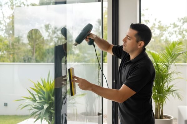 Películas de control solar para vidrios arquitectónicos con protección UV en Colombia