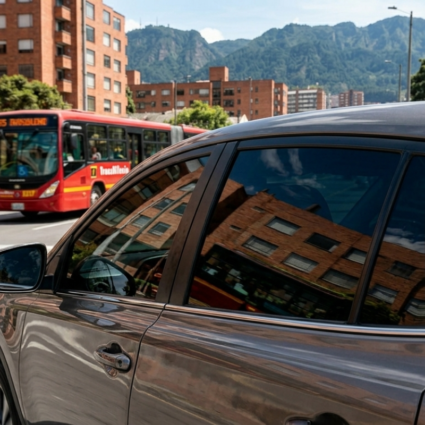 peliculas de seguridad en bogota para carros