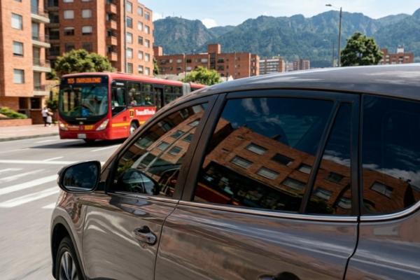 peliculas de seguridad en bogota para carros